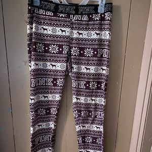 Maroon Flannel Pajama Pants